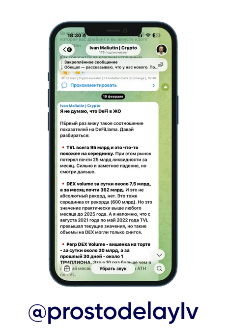 Telegram-канал клиента — Telegram Ads для крипто-канала: конверсия 19% на холодной аудитории